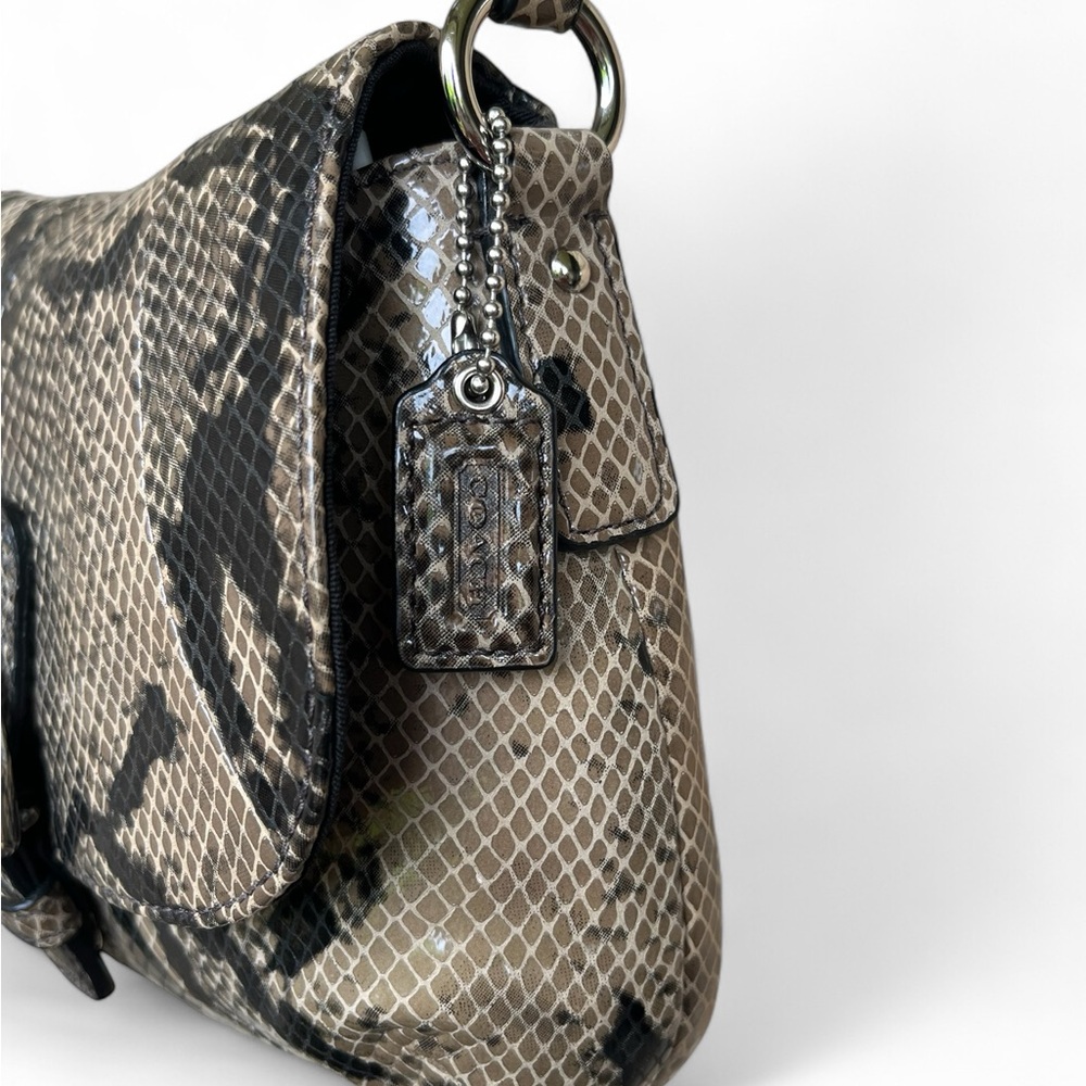 Coach Soho Snake Python Pattern Leather Crossbody… - image 2